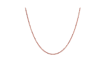 Rose Gold Plated Beaded Chain